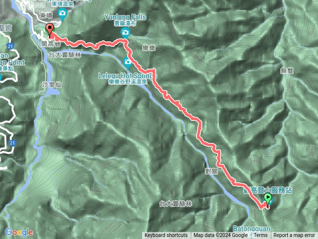 南二段 Day 6 - 大雨落石慢慢慢慢爬下山吃愛玉