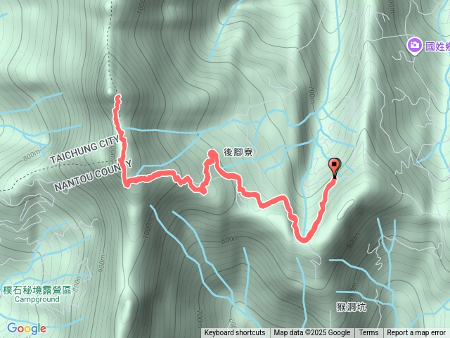 大橫屏山 (後角寮登山口)預覽圖
