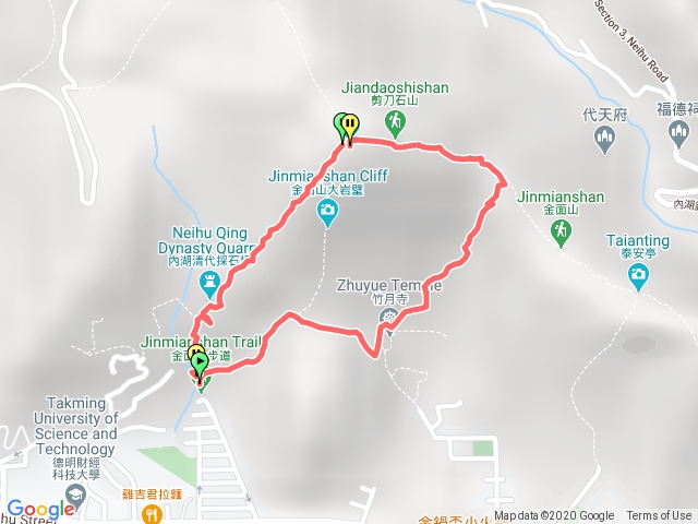 金面山 經竹月寺 環狀