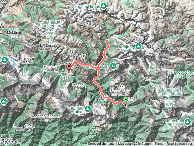 尼泊爾Nar Phu Vally 健行11天20260905-0912