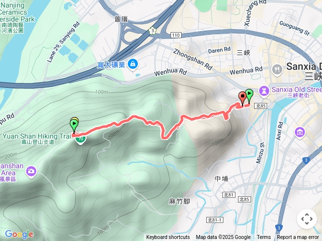 三峽老街鳶山岩來回