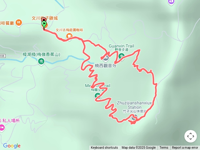 竹子尖山步道