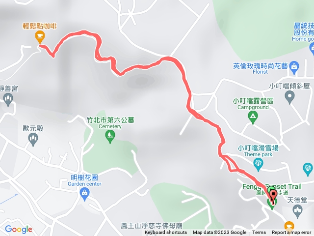 鳳崎主線入口到鳳崎小舖