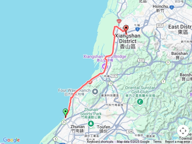 龍鳳漁港新竹17公里海岸線步道