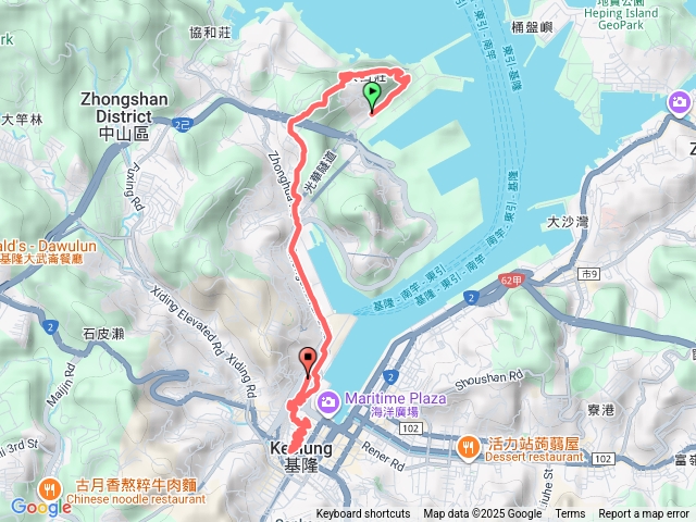 太白莊基隆燈塔白米甕砲台基隆站