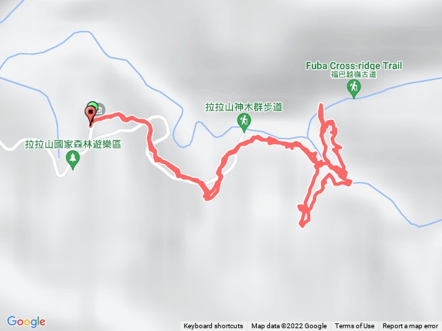 拉拉山神木步道