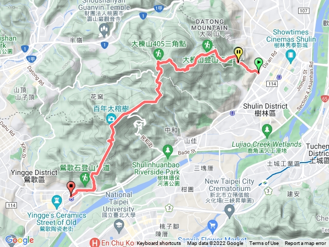 樹鶯縱走
