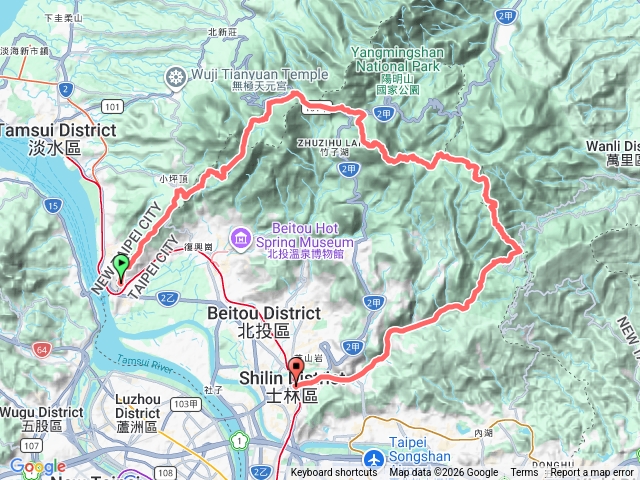 陽明山大縱走預覽圖