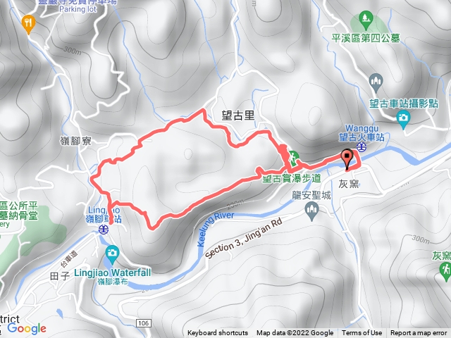 嶺腳寮步道～望古瀑布