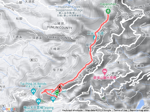 雲嘉五連峰 三元宮 起點