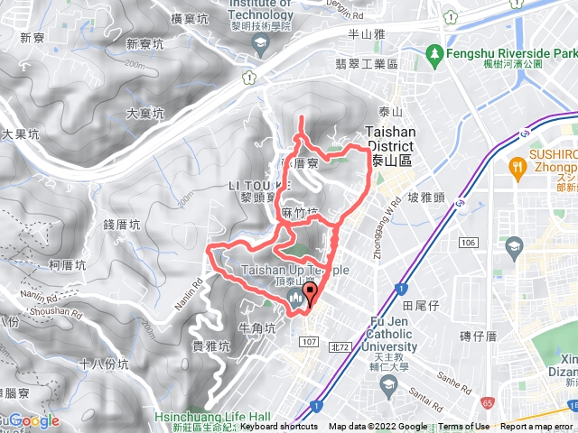 義學坑-崎頭古道-瓊仔湖山-尖凍山