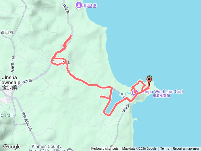 田浦→楓香林預覽圖