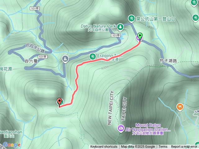 【任務一】2025臺北大縱走臺北大縱走第一段：關渡至二子坪20251206160219