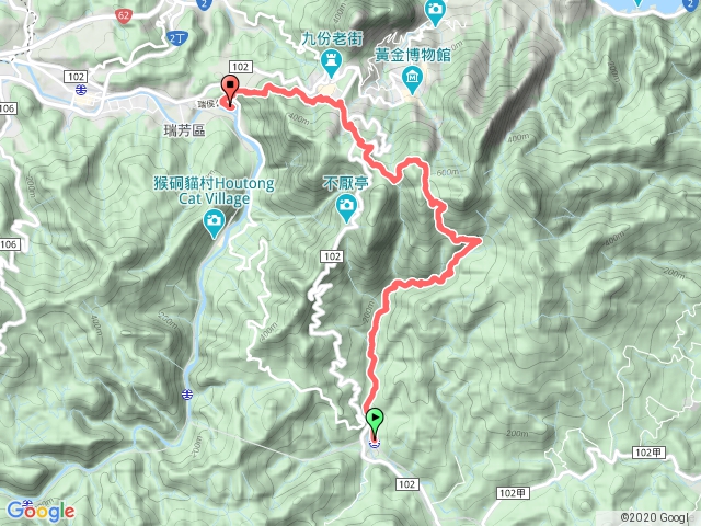 淡蘭古道北路～燦光寮、樹梅坪古道(牡丹車站～瑞柑新村站}