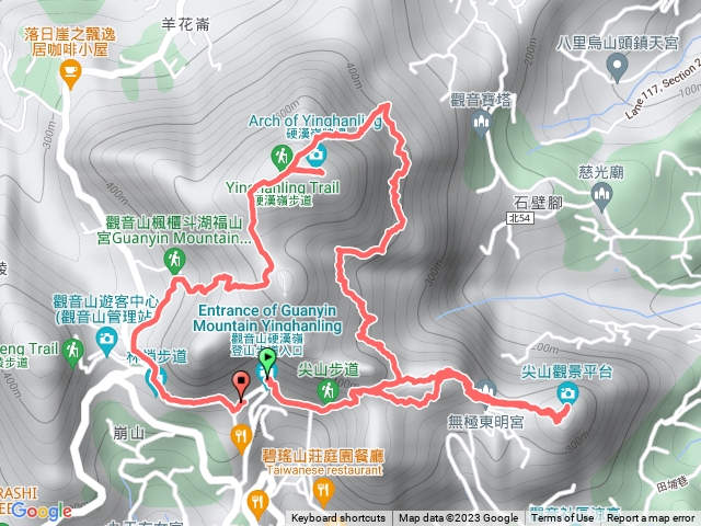 20230108 尖山、北橫古道、牛寮埔、楓櫃斗步道