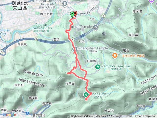 2025微笑山線大縱走尋寶集章任務微笑山線：【二格山系】銀河洞越嶺段202601121104預覽圖