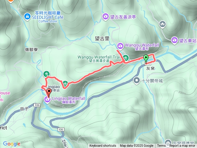 2025微笑山線大縱走尋寶集章任務微笑山線：【五分山系】望古瀑布段202508070919
