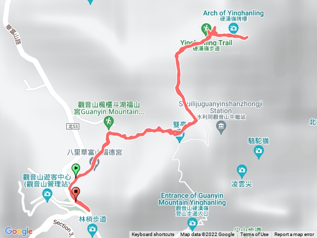 硬漢嶺步道