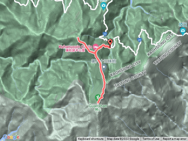 111.08.21-111..08.22庫哈諾辛山+關山