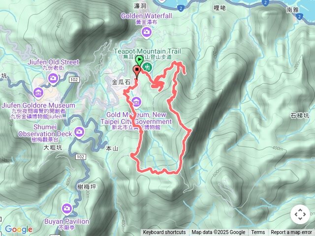 煙囪稜茶壺山半屏山