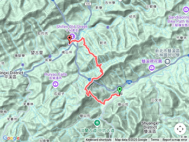淡蘭古道中路（雙溪柑腳到平溪十分）