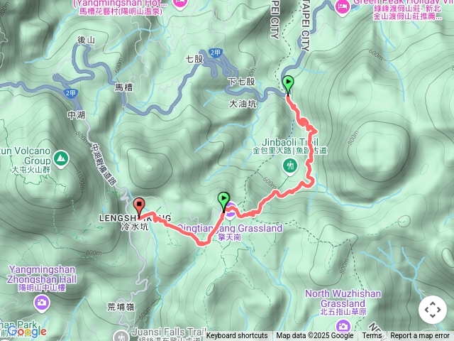 魚路古道到冷水坑