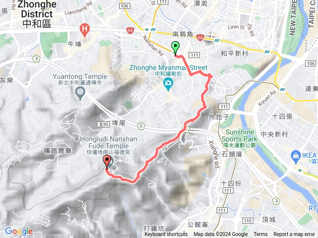 烘爐地登山步道