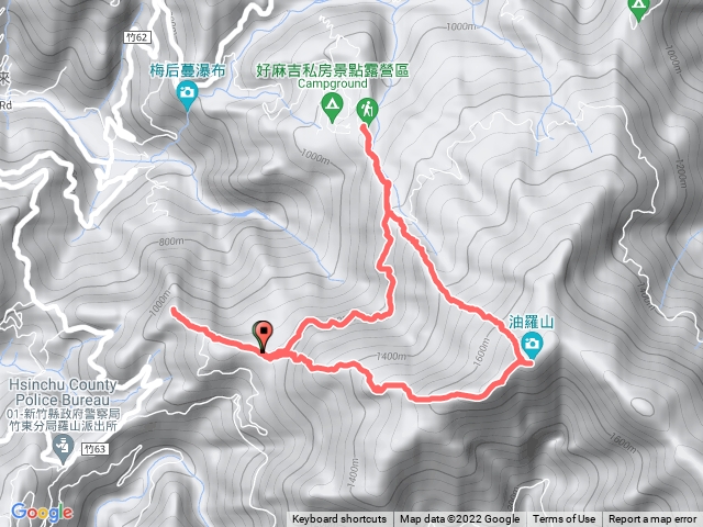 新竹五峰 油羅山1上2下+西油羅山+西北峰