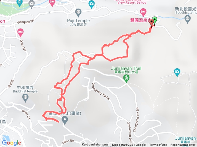 110.8.25熱海岩場(湯守岩)、丹鳳鐵塔、北投月世界、隆升壺穴、八頭山