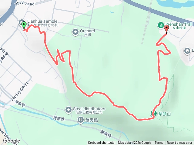 20261015披荊斬棘的蓮華寺到犁頭山三角點預覽圖