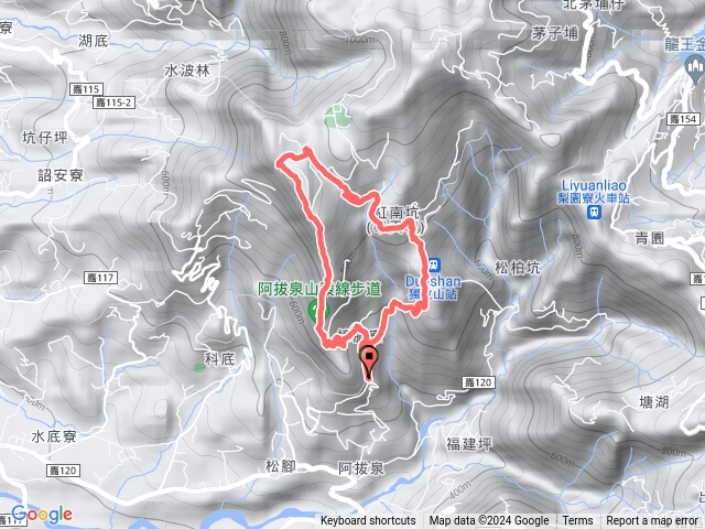 阿拔泉步道-獨立山步道