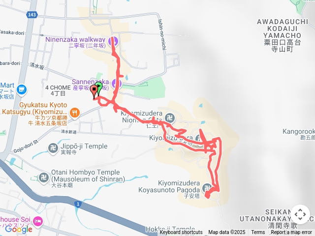 日本京都 清水寺 二三年坂散策