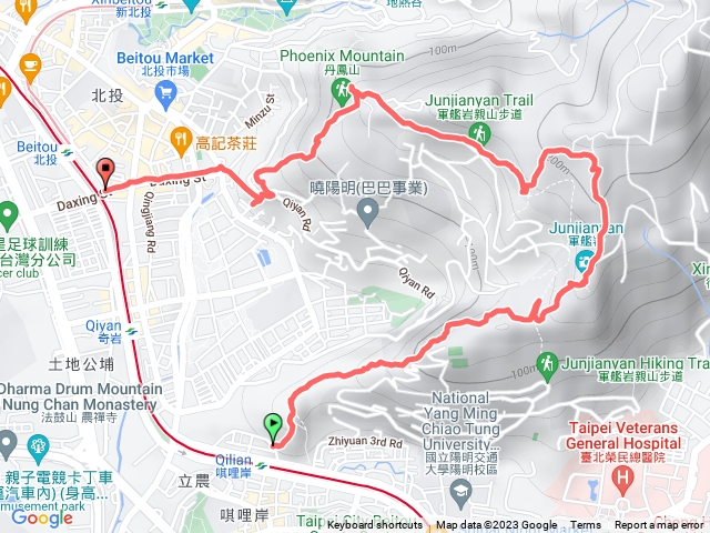 奇岩山軍艦岩丹鳳山連走