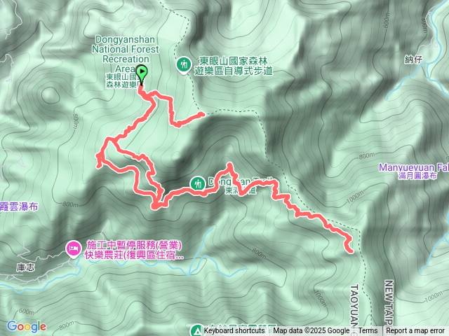 東眼山親子峰東滿步道