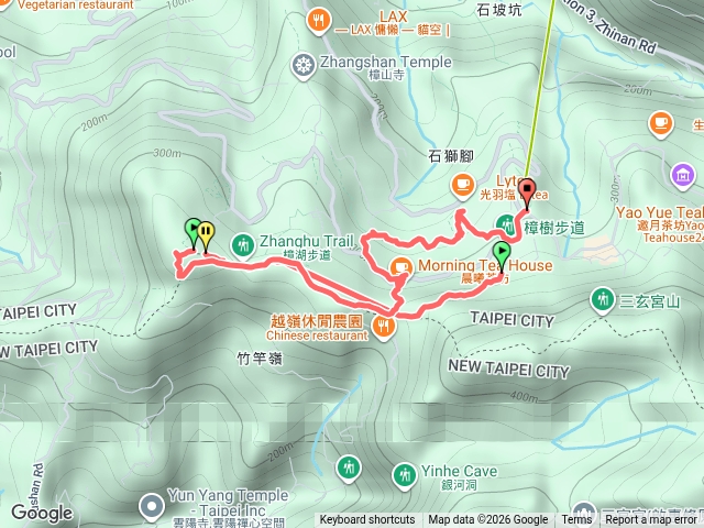 貓空樟湖步道待老坑山樟樹步道獅球山彩雲亭(彩色波斯菊已開了)