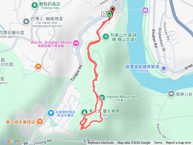 和美山步道看水舞