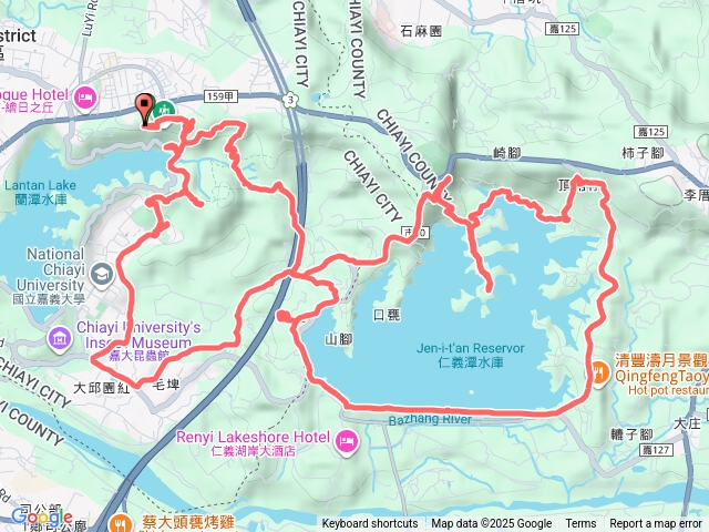 蘭潭，仁義潭雙O走預覽圖