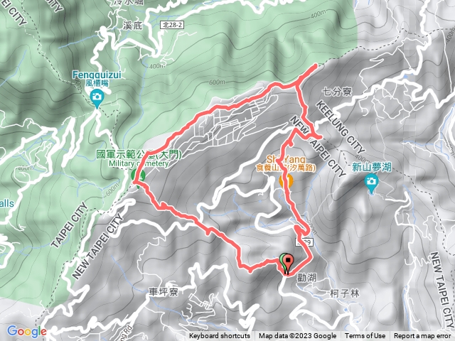 汐止五指山七連峰