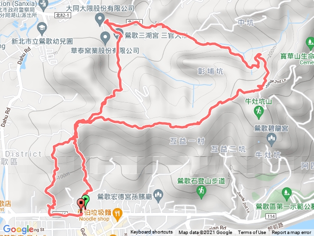 長壽，光明山，格頭，中坑，東湖，西鶯山步道