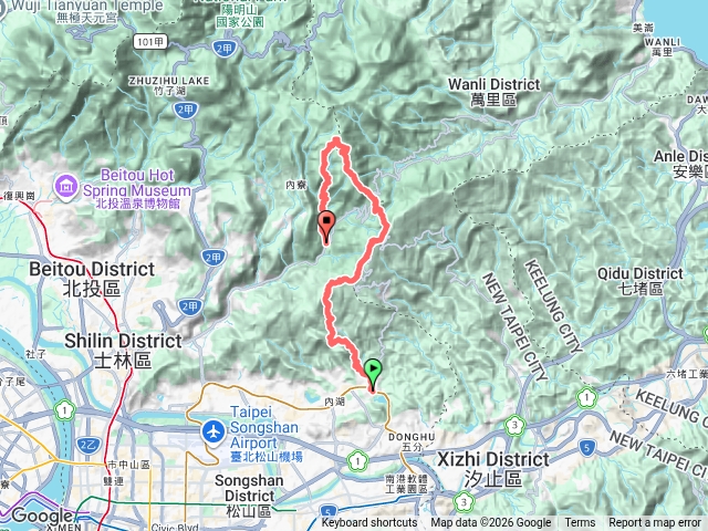 內湖鴛鴦湖梅花山風櫃嘴頂山高頂山荷蘭古道西段預覽圖
