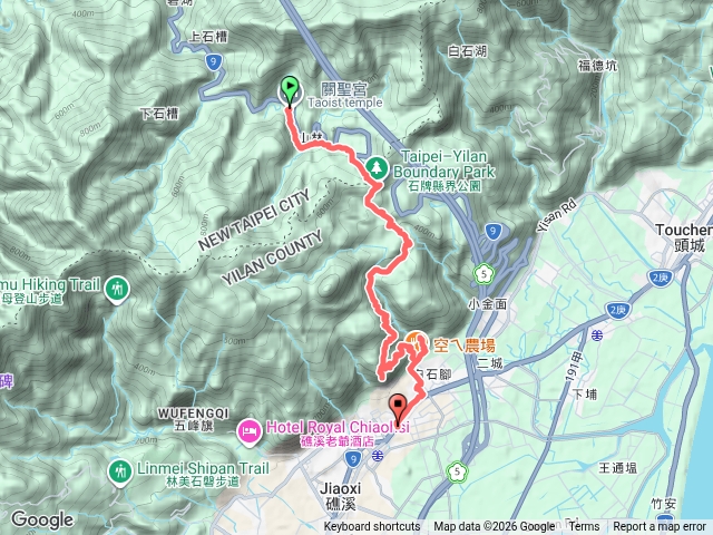 20260718 四堵溪畔古道連走跑馬古道預覽圖