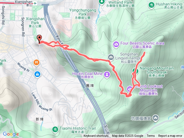 象山拇指山95峰20250825