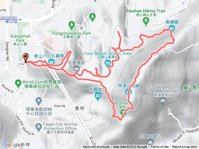 四獸山-黃蟬園-九五峰