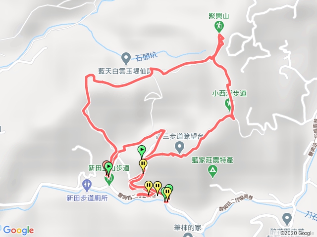 2020.10.10新田登山步道O走(主道.3.1)