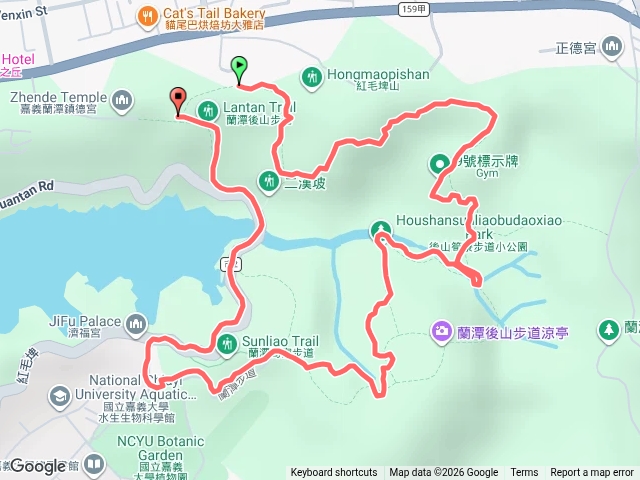蘭潭後山步道預覽圖