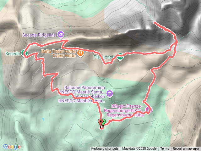 刀鋒山o型二連峰