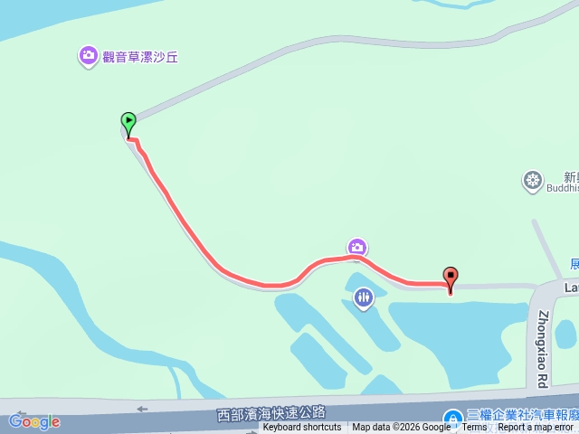 桃園大園草漯沙丘