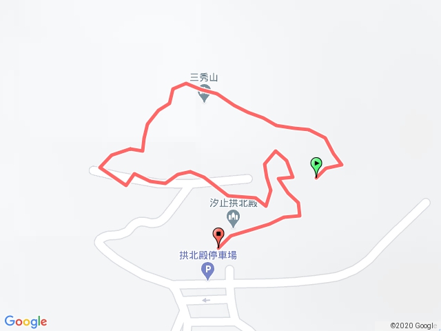 20200905拱北殿後山繞一圈