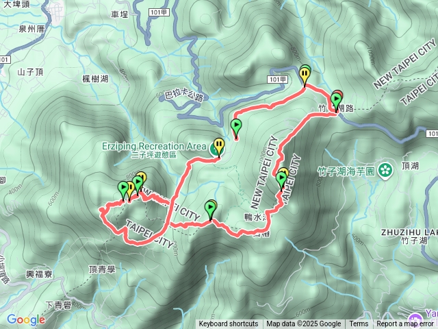 大屯山主峰，南峰西峰，面天山，向天山