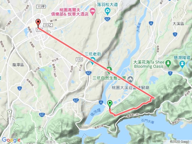 溪洲山到577